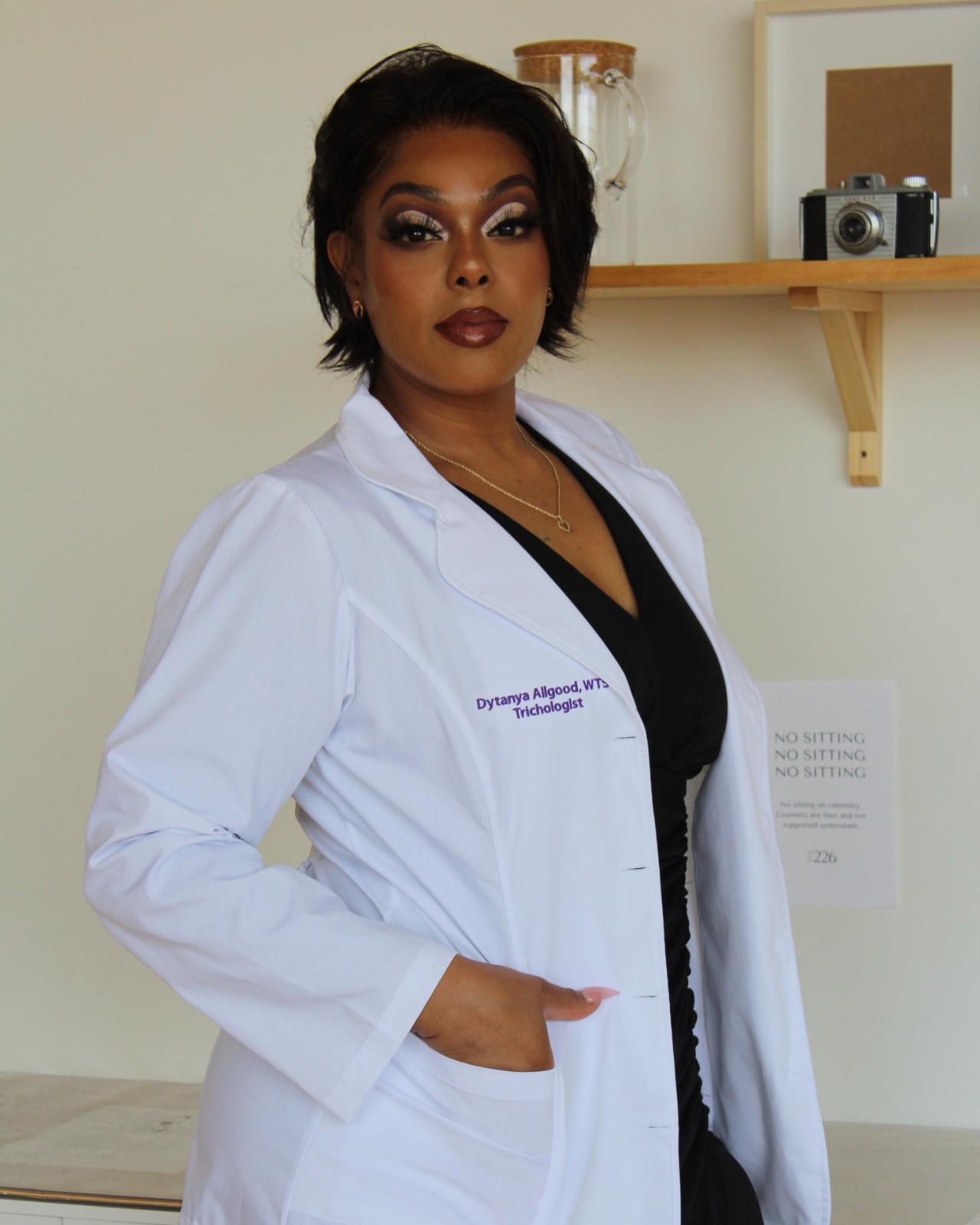 Dytanya Allgood, W.T.S., Licensed Cosmetologist and Certified Trichologist